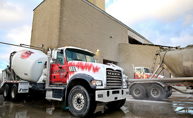 concrete truck